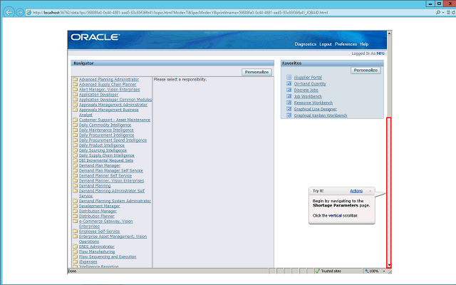 Screen image of this step