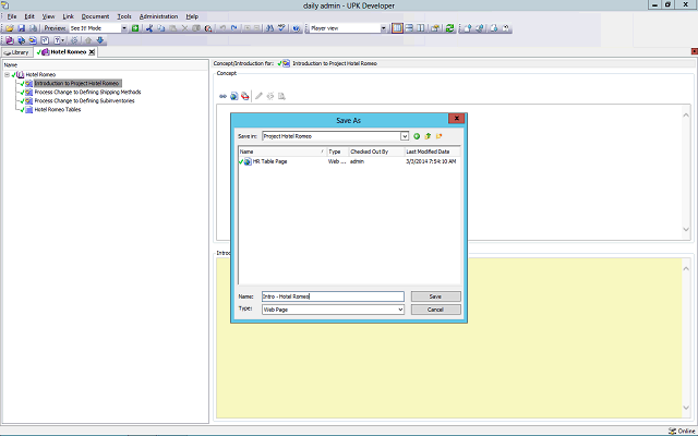 Screen image of this step