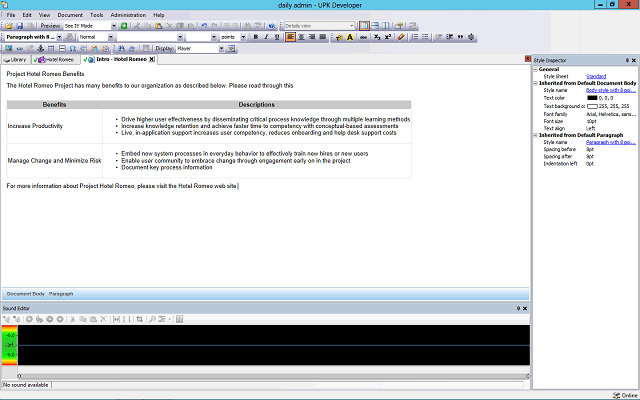 Screen image of this step