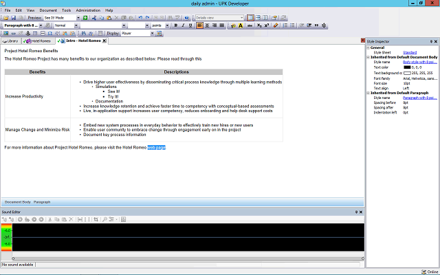 Screen image of this step