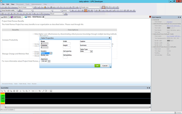 Screen image of this step