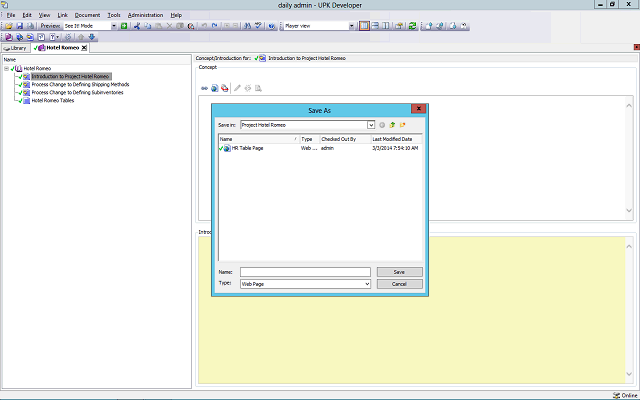Screen image of this step