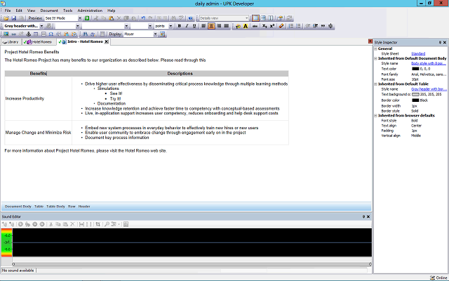 Screen image of this step