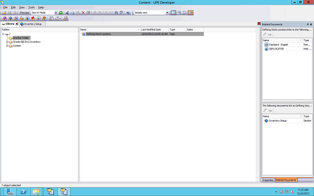 Screen image of this step