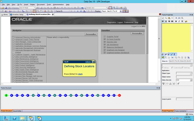 Screen image of this step