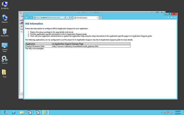 Screen image of this step