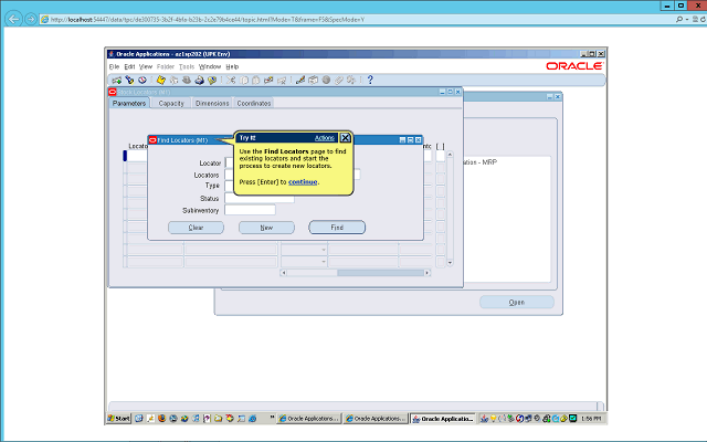 Screen image of this step
