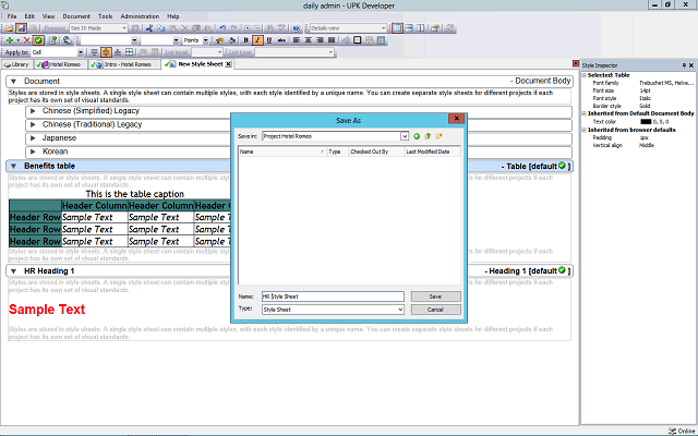 Screen image of this step