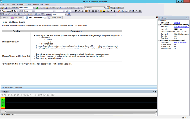 Screen image of this step