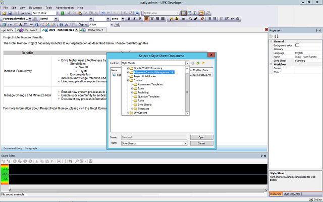 Screen image of this step