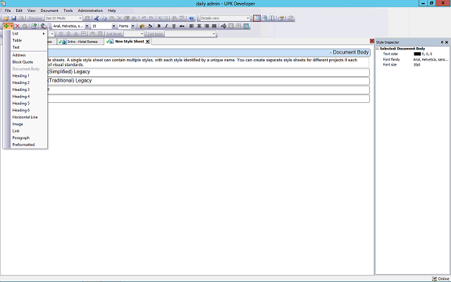 Screen image of this step
