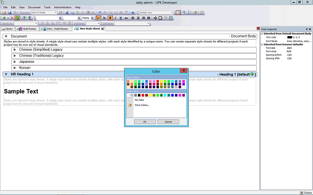 Screen image of this step