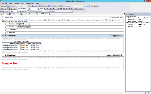 Screen image of this step