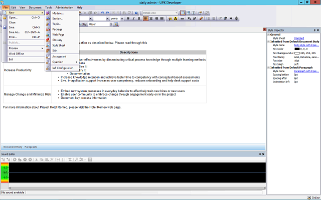 Screen image of this step