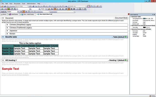 Screen image of this step