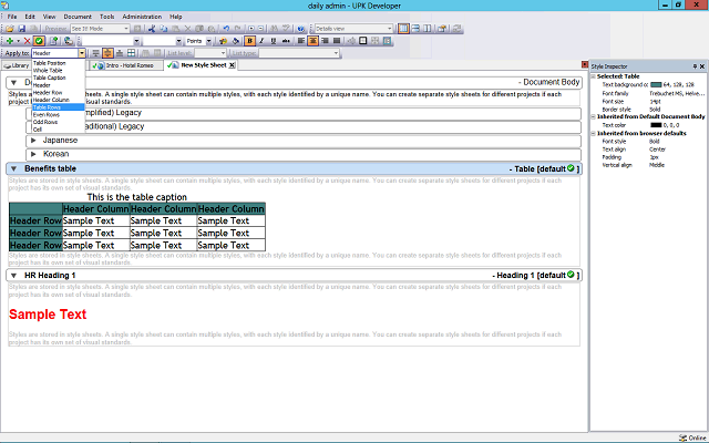 Screen image of this step