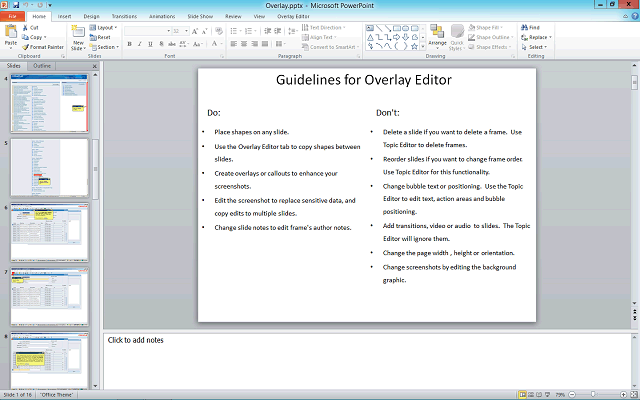 Screen image of this step