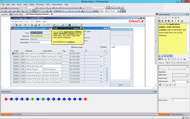 Screen image of this step