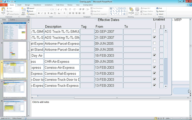 Screen image of this step