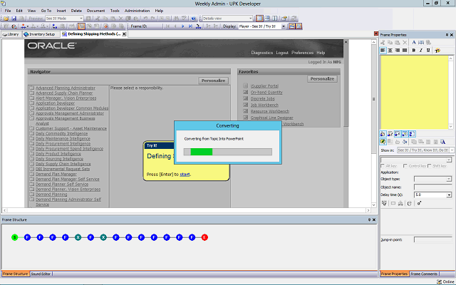Screen image of this step