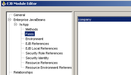 Use the EJB Module Editor to edit code declaratively.