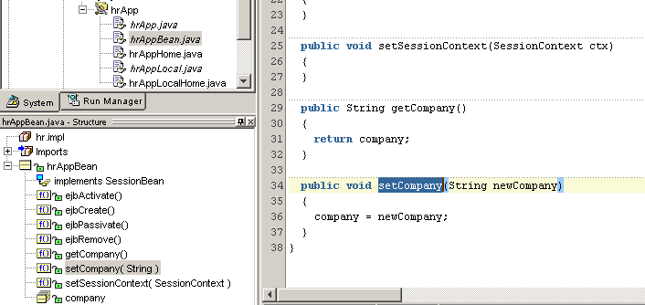 The code editor is useful for viewing and editing code.