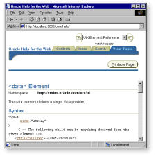 Table of Contents Tabs in OHW