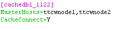 cachedb1_1122 cluster entry
