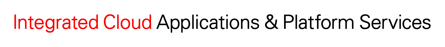 Integrated Cloud Applications & Platform and Services