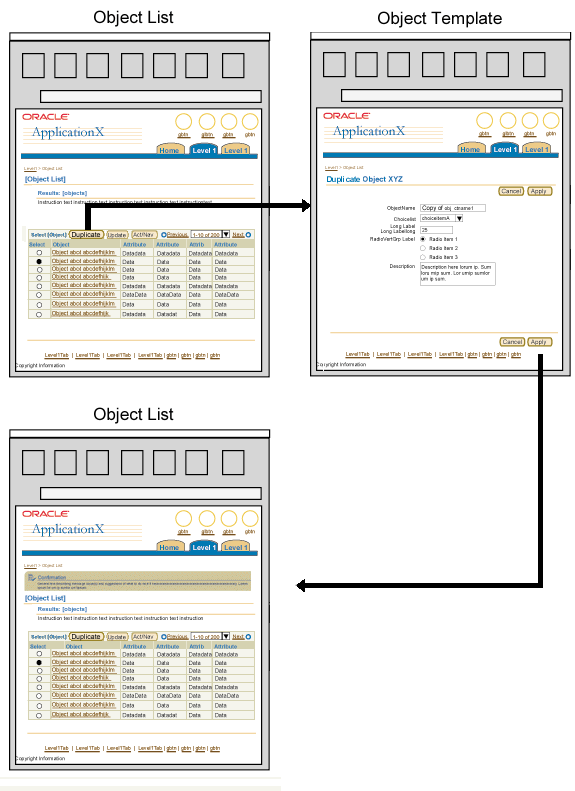 Duplication using Duplicate Template Flow