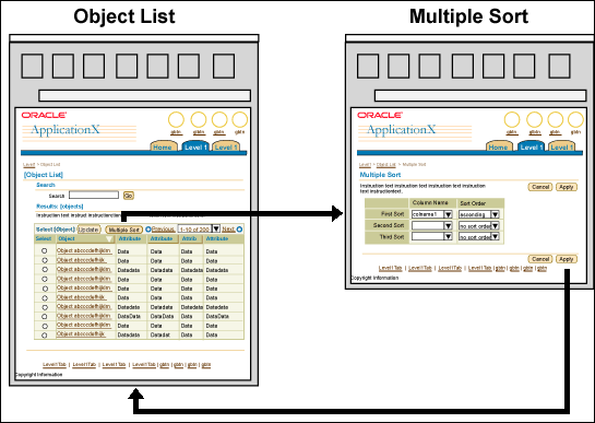 Sort by Multiple Columns Flow