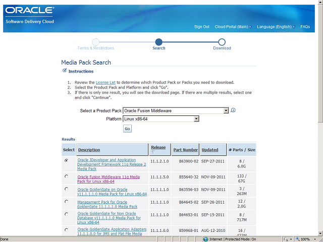 Screen image of this step