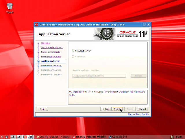 Screen image of this step