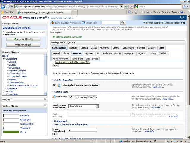 Screen image of this step