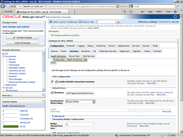 Screen image of this step