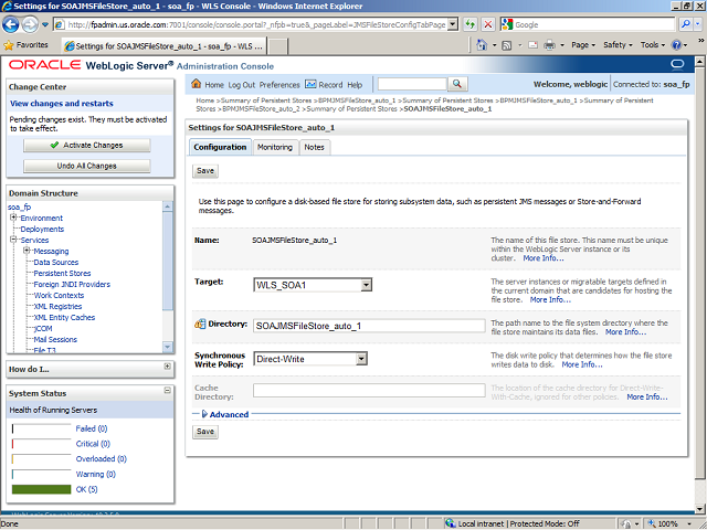 Screen image of this step