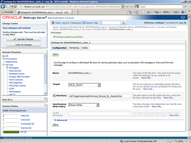 Screen image of this step
