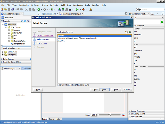 Screen image of this step