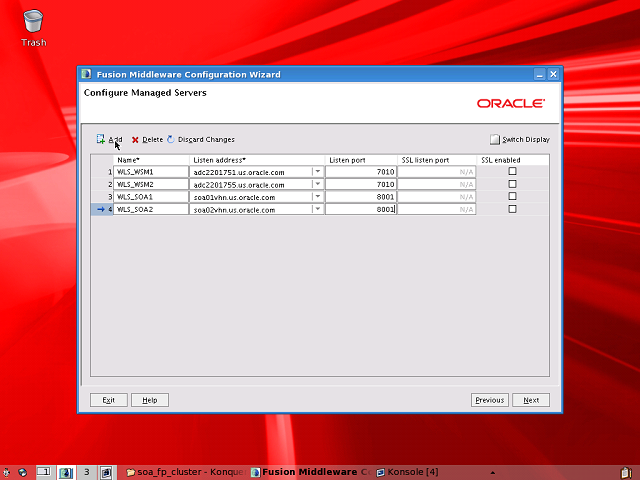 Screen image of this step