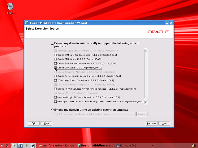 Screen image of this step