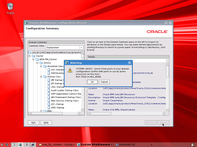 Screen image of this step