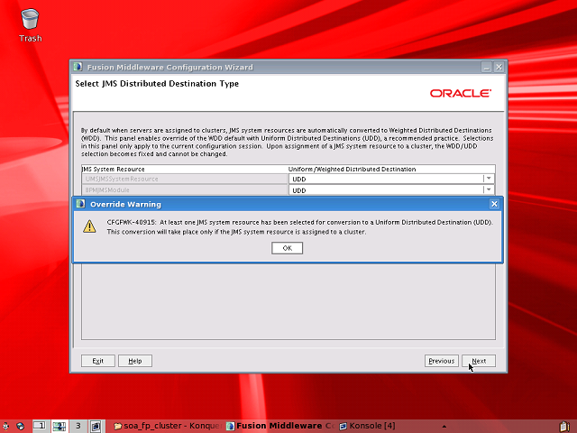 Screen image of this step