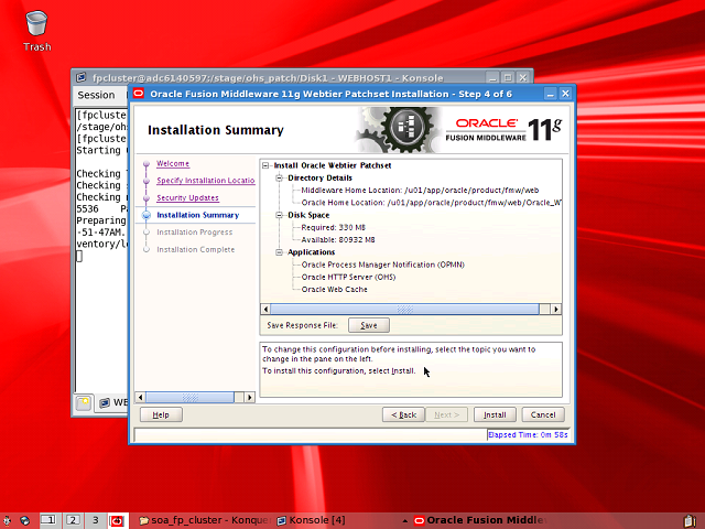Screen image of this step