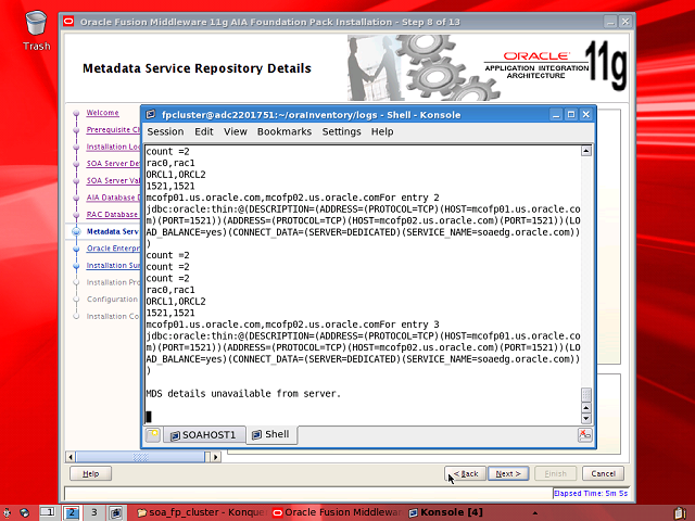 Screen image of this step