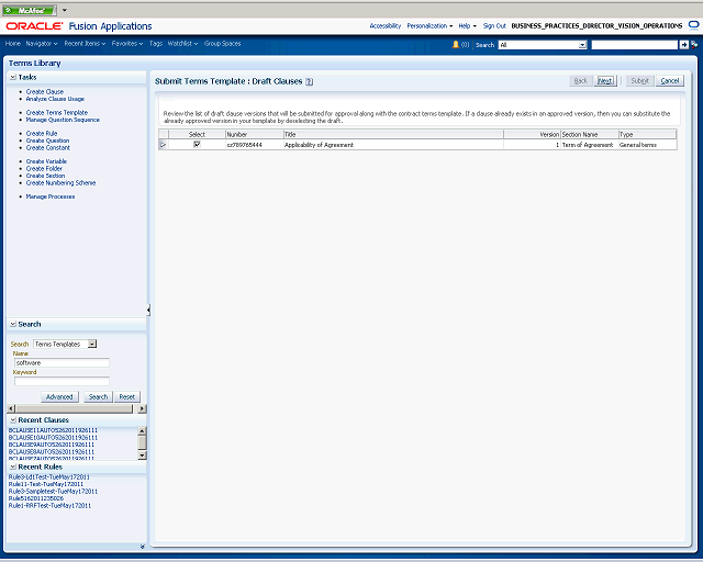 Screen image of this step