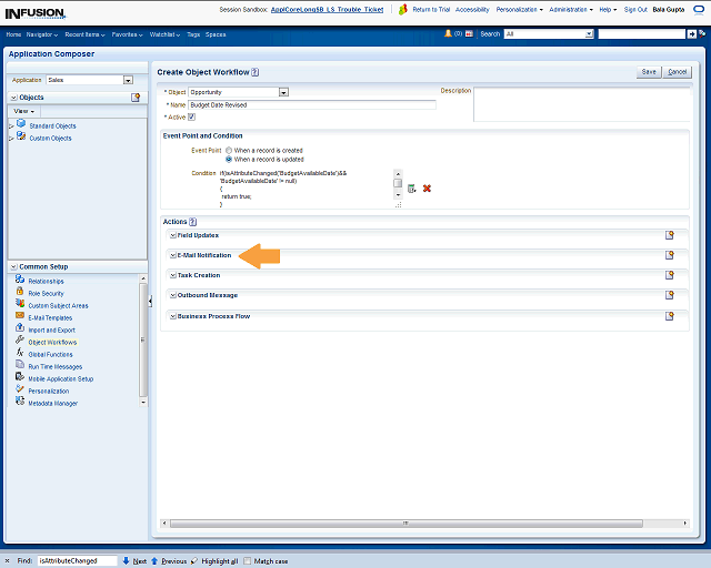 Screen image of this step