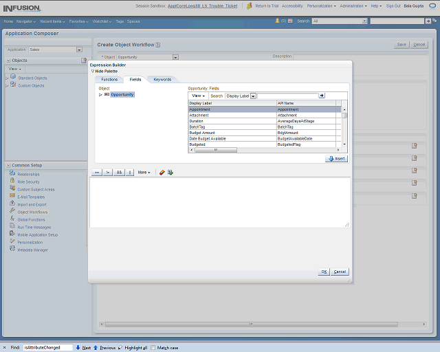 Screen image of this step