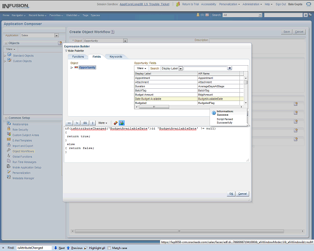 Screen image of this step