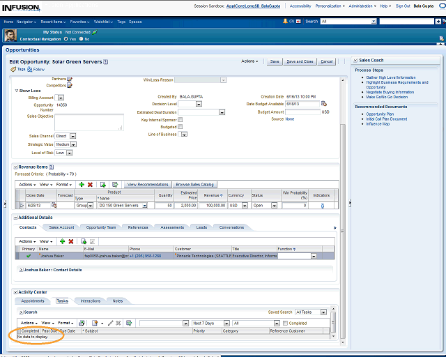 Screen image of this step