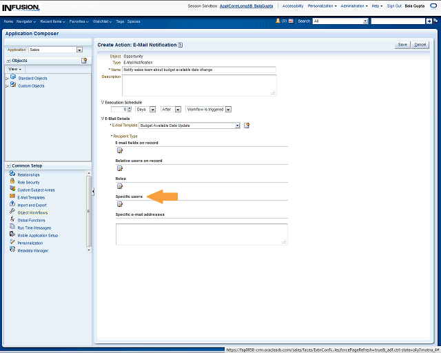 Screen image of this step